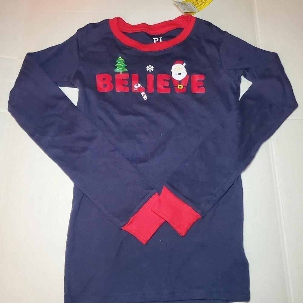 NWT THE CHILDREN’S PLACE 2 pc Snug Fit Cotton Pajama Set Christmas - size 14